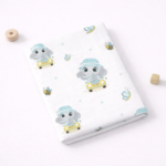 Elephant print cotton baby thottil cradle cloth 3.5 metre