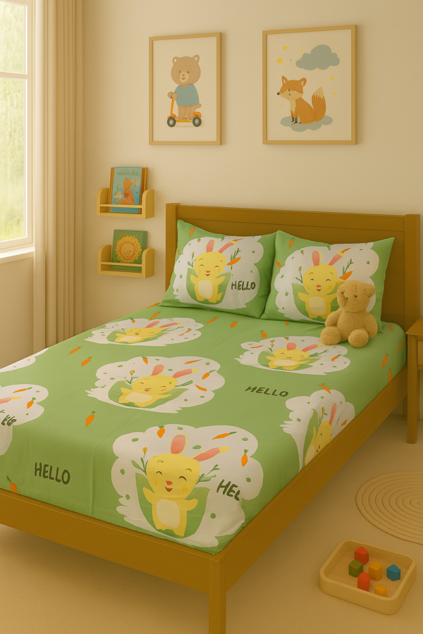 Cute bunnies, cozy nights 🐰