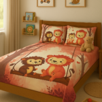 Perfect for playful kids’ rooms.