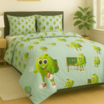 Green Apple Educational Kids Bedsheet