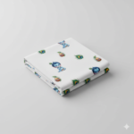 Krishna print cotton baby thottil cradle cloth