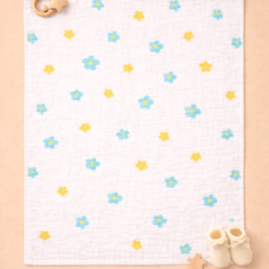 Floral dual colour muslin