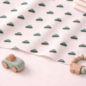 Car printed muslin towel