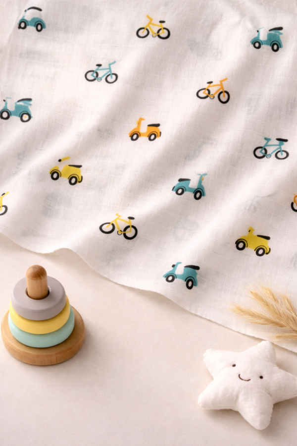 Bicycle muslin towel