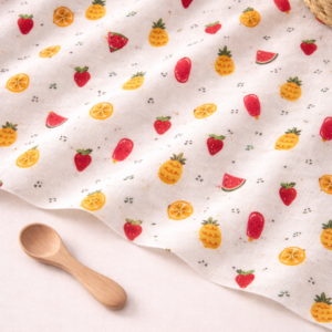 Fruits printed towel