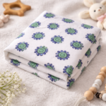 Smiley Printed green thottil