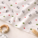 Panda Muslin towel