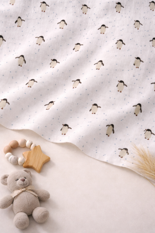 Penguine printed towel