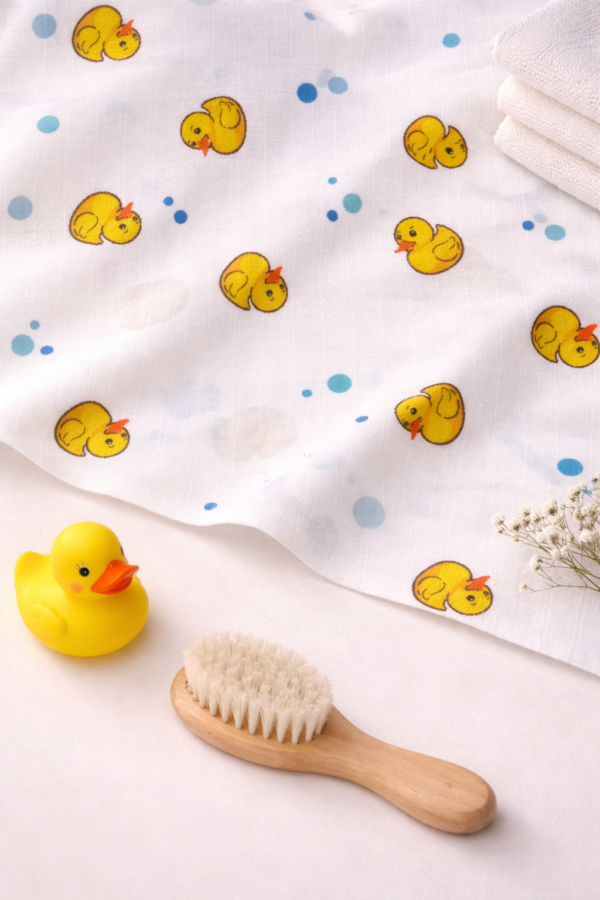 Duck printed muslin towel