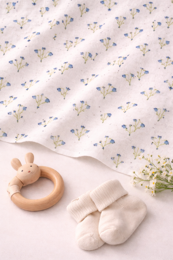 Mini blooming floral print